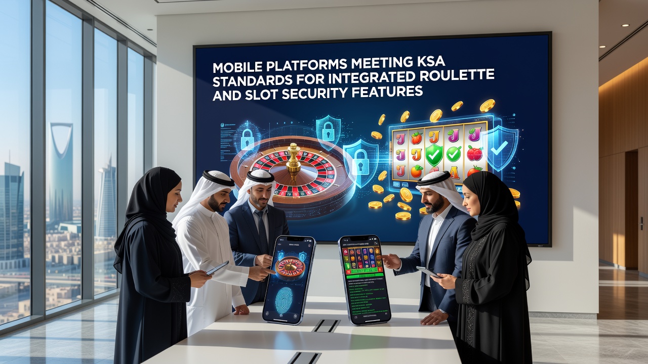 Veilige mobiele roulette- en slotinterfaces met KSA-certificering