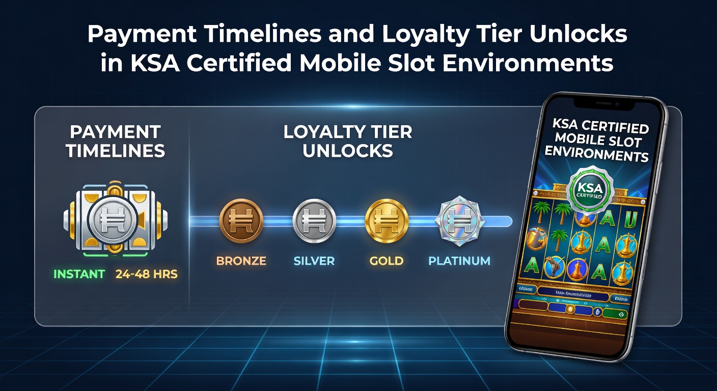 Mobiele slotinterfaces met betalingsopties en loyaliteitsprogressie in KSA-omgevingen