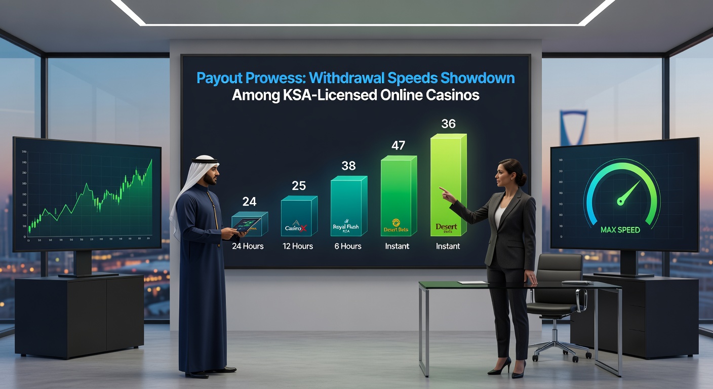 Tabel met gemiddelde uitnametijden per casino, inclusief iDEAL en bankoverschrijving, met winnaars gemarkeerd
